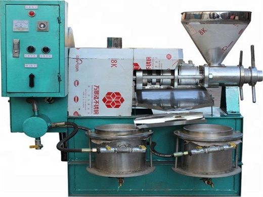 rapeseed oil press machine equipment manufacturers and
