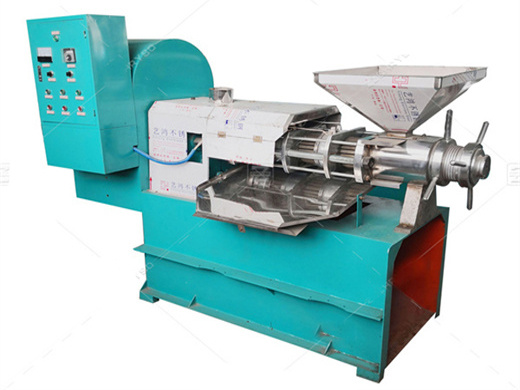 screw oil press and oil seed expeller from agico is the