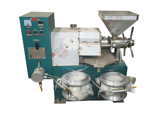 complete set camellia seed oil extractor machine in congo