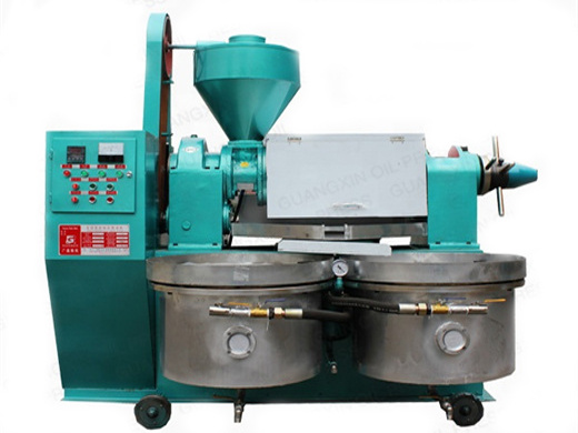 oil pressing - our machinery|turnkey solutions