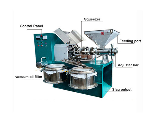 high production vegetable oil processing machine for oil