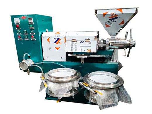 automatic small palm oil processing machinery suitable for