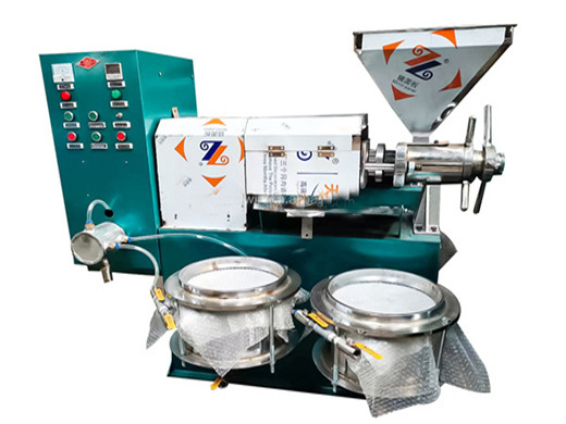 manufacturer, supplier of integrated sunflower oil press