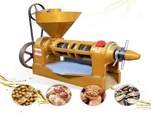 peanut oil press-- integrated screw oil press for both