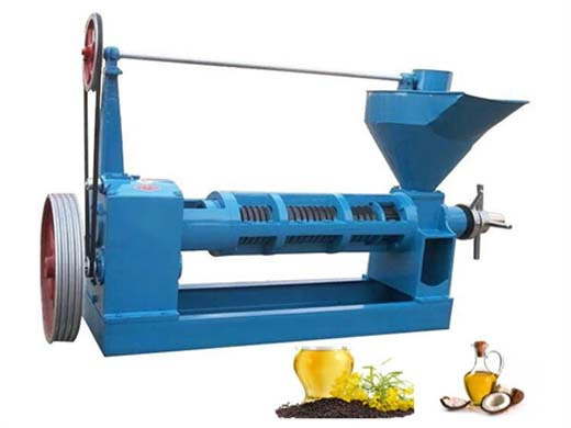manufacturer & leader of in technology oil expeller machines
