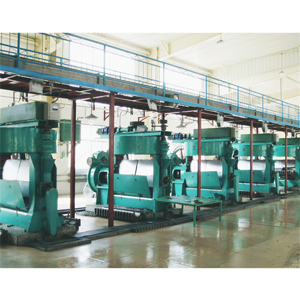 hydraulic oil press machine - oil making process - 