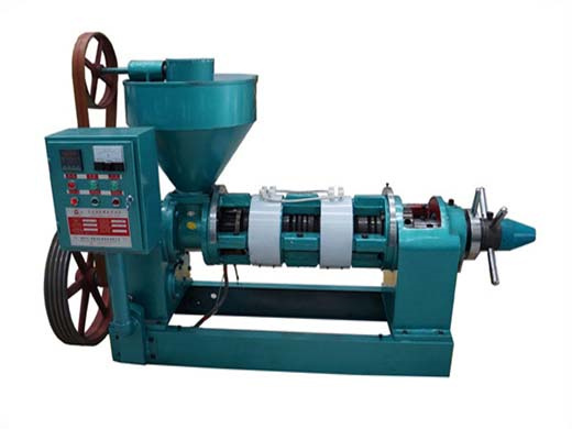 automatic sunflower oil expeller has a high oil rate