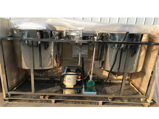 groundnut oil processing machine with after