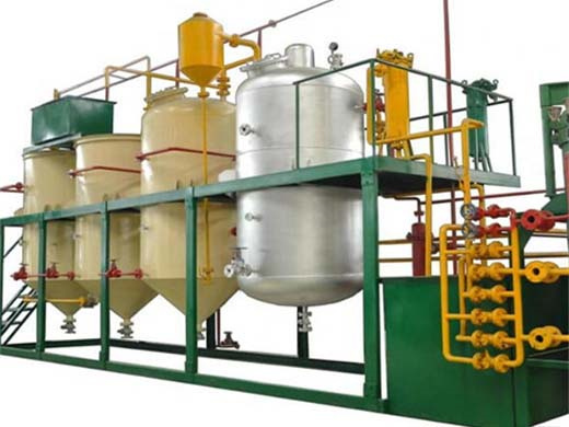 small scale palm oil refinery machine selection and